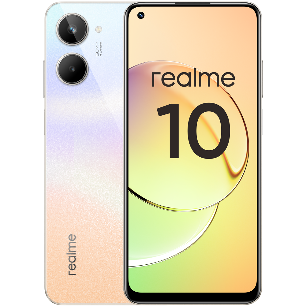 Смартфон Realme 10 8/128Gb Белый купить по подписке от 944 ₽ в месяц